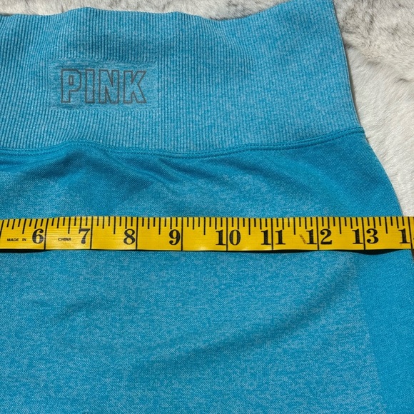 Victoria secret women’s PINK ACTIVE LEGGINGS teal size small - Picture 12 of 12